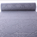 Soft velour embossed dust resistant floor mat